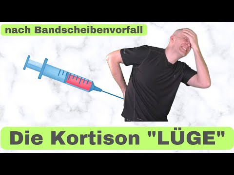 Injektion nach Bandscheibenvorfall - Die Kortison Lüge (LWS - HWS)