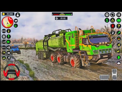 Mud Truck Driving Simulator - Indian Offroad Transport Drive - Andriod Gameplay 