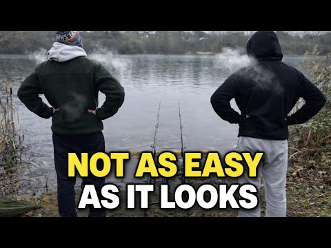 Cold Conditions, Tough Carp Fishing (Not As Easy As It Looks)