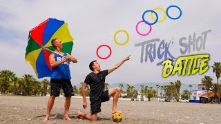 TRICK SHOT BATTLE 2 | JEYX vs PADRE