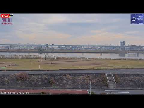 Arakawa River in Tokyo