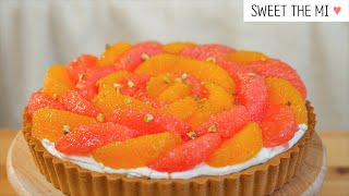 자몽 오렌지 타르트 Grapefruit Orange Tart [FOOD VIDEO] [스윗더미 . Sweet The MI]
