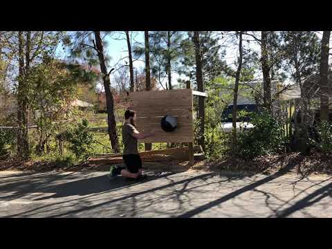 Tall Kneeling MB Lateral Wall Throw | GPS Human Performance