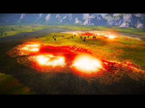 1000 Super Cleopatra VS 1 MILLION WW2 Soldiers ! Ultimate Epic Battle Simulator 2 - UEBS 2