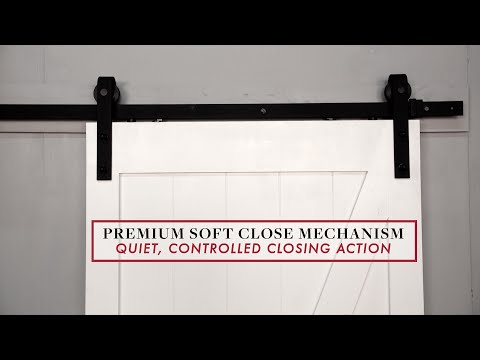 Lowe S Reliabilt Soft Close Barn Door