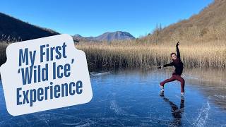 Skating Outside on 'Wild Ice' in Northern Italy