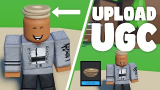 How to Upload PUBLIC UGC Items on Roblox