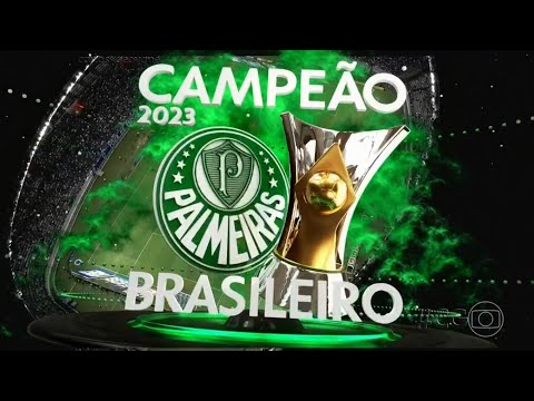 APITO FINAL | Cruzeiro 1x1 Palmeiras - Palmeiras Campeão Brasileiro 2023 (GLOBO)