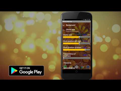 Money Clocks Live Wallpaper Video