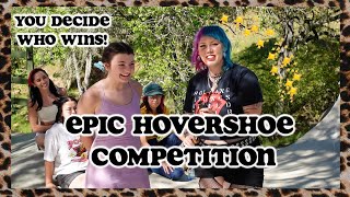 Roller Skaters Compete in the Ultimate HOVERSHOE Competition