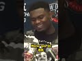 Zion Williamson on win over Nets ? #shorts