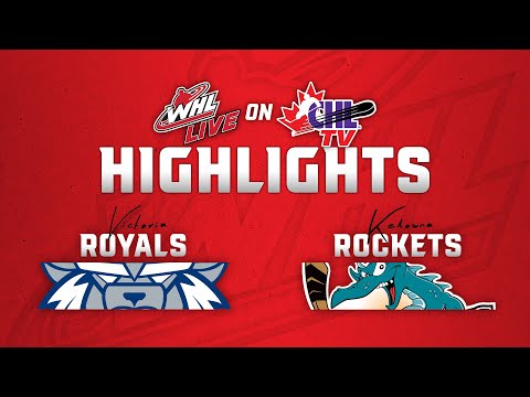 Victoria Royals at Kelowna Rockets 10/23 | WHL Highlights 2024-25