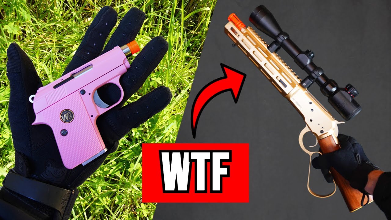 I Bought the Weirdest Airsoft Guns!