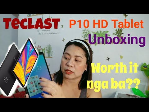 Teclast P10HD Tablet Unboxing and Review