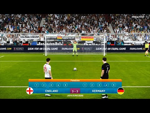 PES 2021 | England vs Germany | Penalty Shootout | EURO 2020