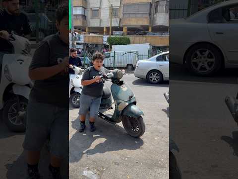 ‏بعد دراجة النارية وضل  معه الكفالة😂😂😂