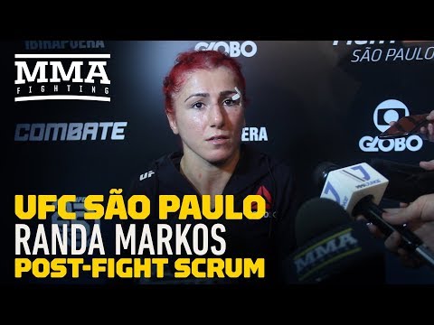 UFC Sao Paulo: Randa Markos Believes She 'Exposed' Marina Rodriguez On The Ground - MMA Fighting