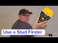 How to Use a Stud Finder