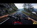 4K Riding Through The Mountains In The Rain ️ Royal Enfield Himalayan 411