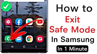 How to Turn off Safe Mode on Android-Samsung Safe Mode Turn off-Exit Safe Mode on Samsung