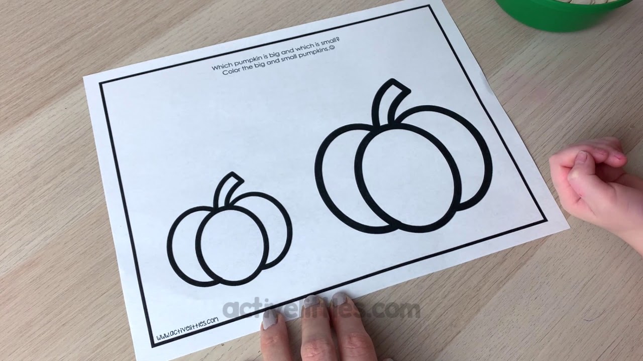Free Printables for Toddlers and Preschoolers for Fall