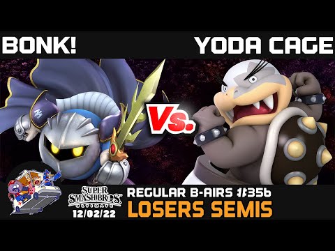 Regular Bairs #356 - SSBU - Losers Semis - BONK! vs. Yoda Cage
