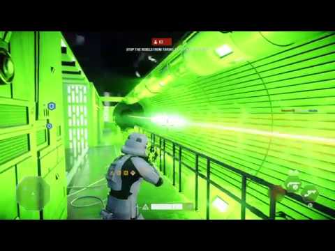 Death star super laser firing (Battlefront II)