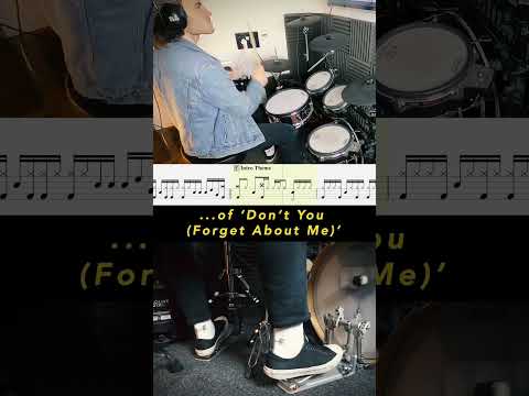Thumbnail for Learn this 80’s song on #drums 🥁 | ‘Don’t You (Forget About Me) - Simple Minds by Simple Minds