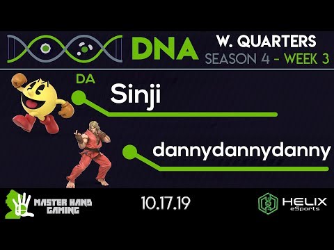 DNA S4:W3 - DA | Sinji (Pac-man) Vs. dannydannydanny (Ken) - Winner's Quarters