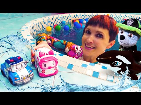Маша Капуки и игрушки в бассейне - Щенячий патруль в песочнице. Сборник для детей