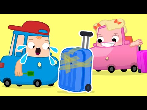 Автосемейка Вилзи — Сломанный чемодан — Весёлые мультики для детей