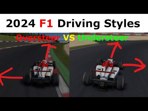 F1 Driving Styles EXPLAINED | UNDERSTEER VS OVERSTEER
