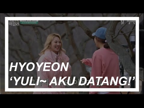 (Indo Sub) Hyoyeon, "Yuli, aku datang~" [Rooftop Makgeolli / 2019.01.02]