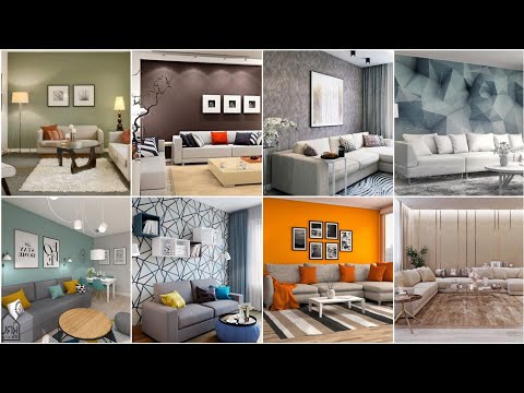 100 Modern Living Room Color Combinations 2021 Wall...