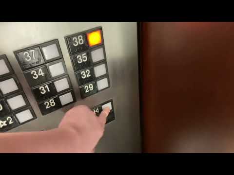 1200 FPM Otis Series 1 Traction High Rise Elevators @ One Tampa City Center, Downtown Tampa, FL