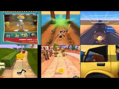 Looney Tunes Dash - Bugs Bunny vs Tweety vs Road Runner vs Speedy Gonzales vs Taz vs Daffy Duck 2017