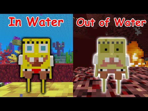 Riesci a battere Minecraft nei panni di SpongeBob?