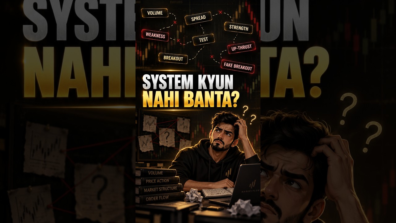 Why Your Trading System Never Forms — Connect Your VSA Signals 🧩 #shorts