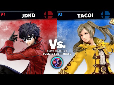 Suite Smash #3 / JDKD (Joker) Vs. tacoi (Robin) (Losers Semis)