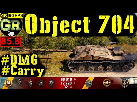 86_World of Tanks Object 704 WoT Replay - 8 Kills 9.5K DMG(Patch 1.5.0)