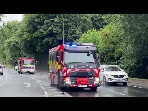 *TWO TONES* Leigh Technical Response Unit Turnout - Greater Manchester Fire And Rescue Service