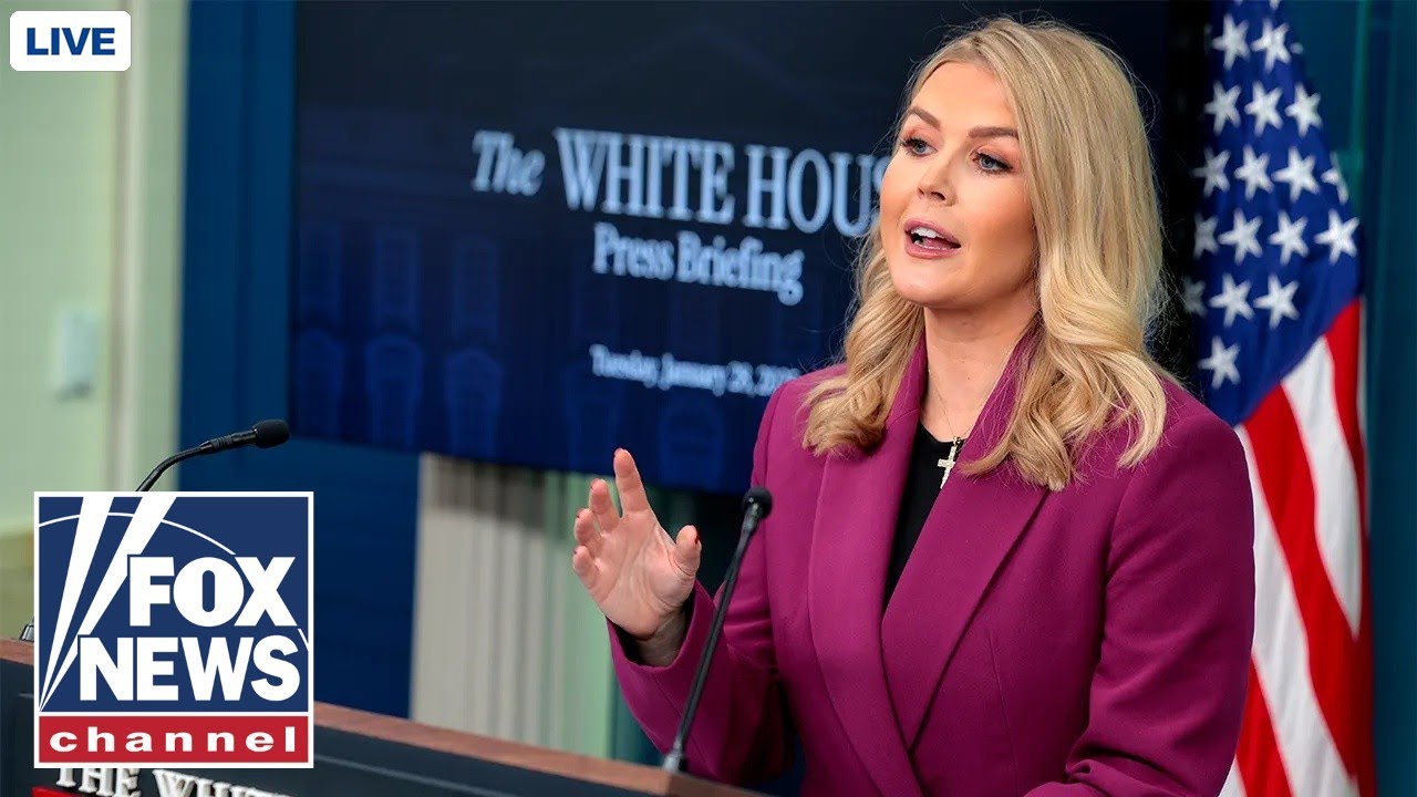 Karoline Leavitt holds briefing after House advances Trump's 'big, beautiful bill'