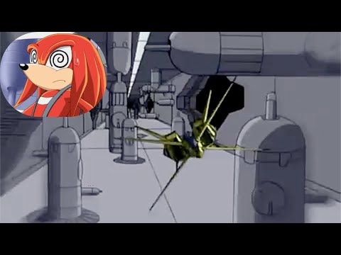 Sonic X Comparison: Sonic, Knuckles, Amy and Eggman Sneak Into Metarex Base (Japanese VS English)