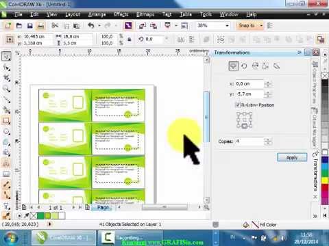 print merge in coreldraw x6