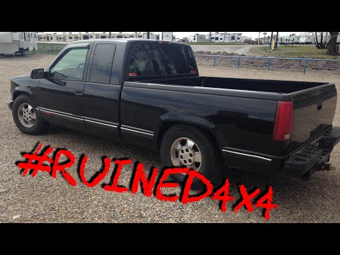 Lowering a 4x4 OBS Chevy