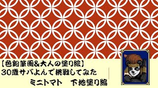 【大人の塗り絵】30歳サバ読んで挑戦してみた4