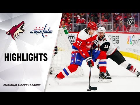 NHL Highlights | Coyotes @ Capitals 11/11/19
