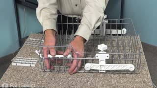 Dishwasher Repair: Replacing the Upper Rack (Whirlpool Part # W10779821)