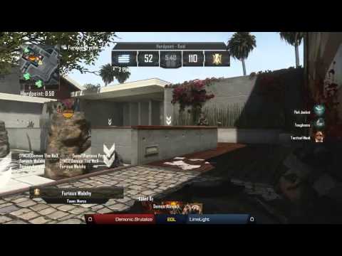 TurtleBeach Pre EGL10 Tournament : Demonic.Brutalize vs LimeLight : WBR4 - Map 1