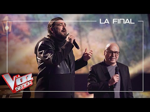 Antonio Orozco and José Hervín - Volver | The Final | The Voice Senior Antena 3 2022